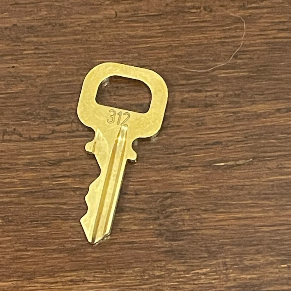 Louis Vuitton Brass Padlock and Key Set - Picture 7 of 8